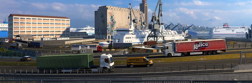 Na Euro a American Truck simulátory se těší půl milionu hráčů na konzolích