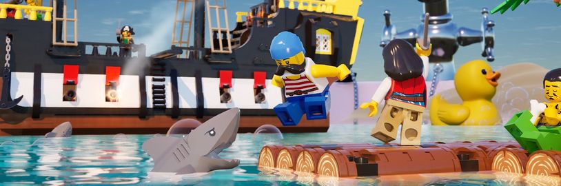 Fortnite představuje Lego ostrovy s piráty a překážkovou dráhou