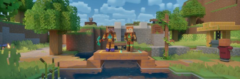Minecraft Dungeons 2 ukazuje první gameplay. Hrdinové se vydají do tajemného světa The Sift