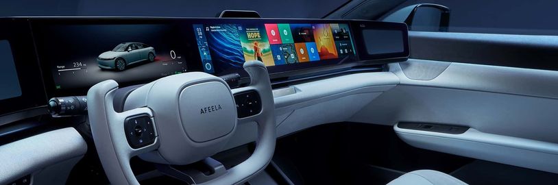 Sony a Honda nabídnou PlayStation hry ve svém elektromobilu