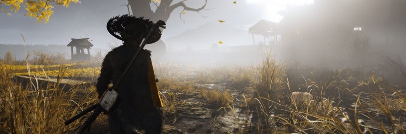 Ghost of Yōtei ukazuje boj s dvěma katanami i věrného vlka po boku