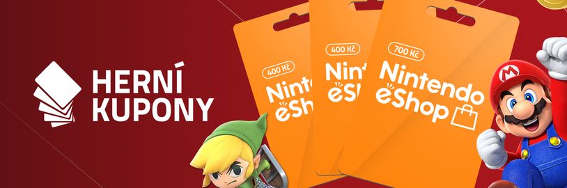 Nintendo eShop karta je ideální dárek pro každého hráče
