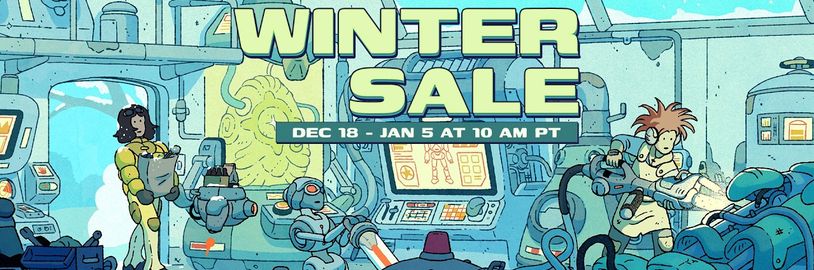 Na Steamu odstartoval vánoční výprodej plný slev i na letošní hity