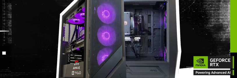 Tvoje staré železo už nestíhá? Smarty a Agraelus ti přináší nabušené, plně RTX ready mašiny s grafickými kartami řady GeForce RTX 50!