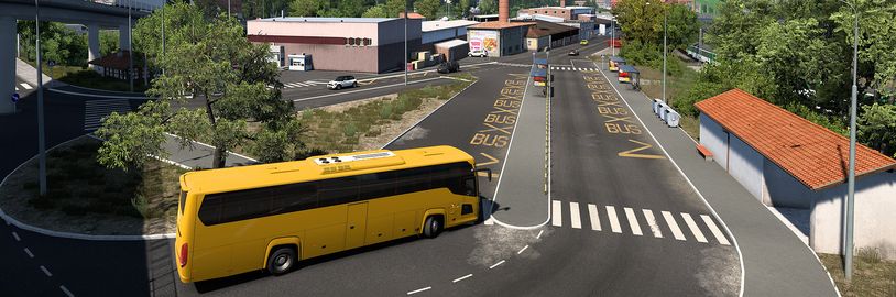Euro Truck Simulator 2 před příchodem Coaches DLC vylepšuje autobusová nádraží