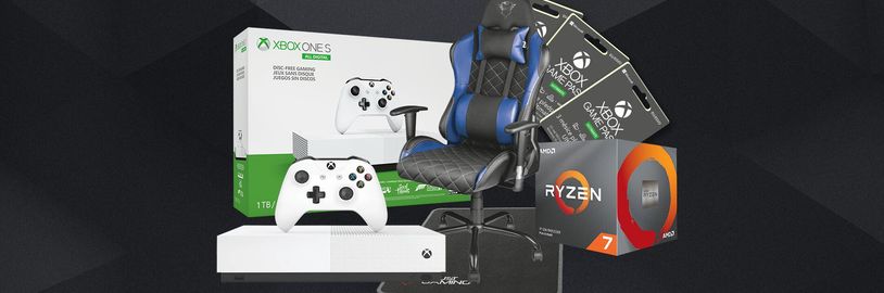Vyhrajte Xbox One S, AMD Ryzen 7 nebo herní židli Trust GTX 707R Resto
