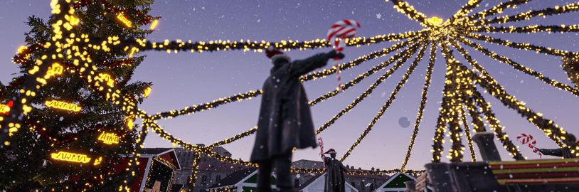 Je libo svařák? V Armě Reforger můžete oficiálně navštívit vánoční trhy