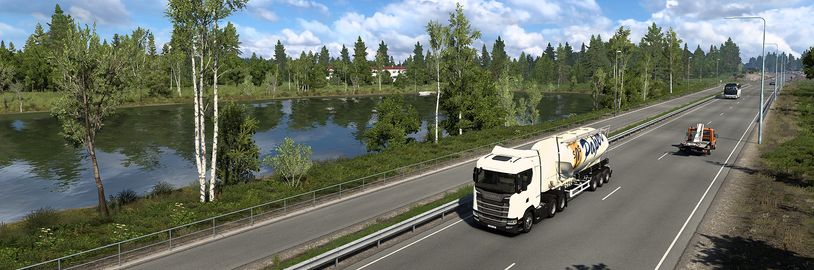 Euro Truck Simulator 2 ukazuje více ze Skandinávie