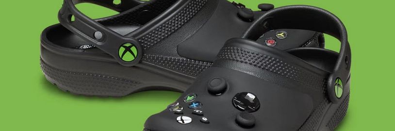 Xbox jako sandále. Crocs připravil oficiální obuv inspirovanou ovladačem