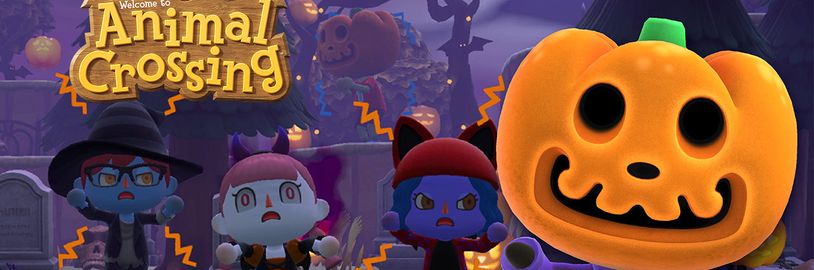 Do Animal Crossing: New Horizons přichází Halloween!