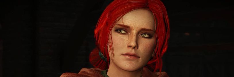 Herečka Triss a první pohled na Geralta v podání Henryho Cavilla