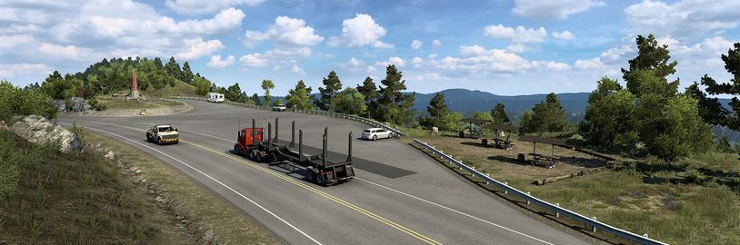 Detailní pohled na Oklahomu v American Truck Simulatoru