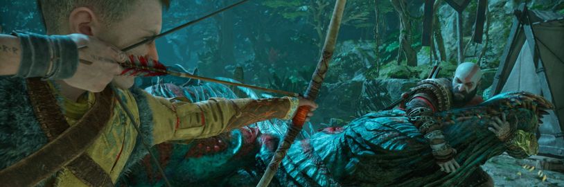 Aktualizace opravuje drobné a vzácné chyby v God of War: Ragnarök 