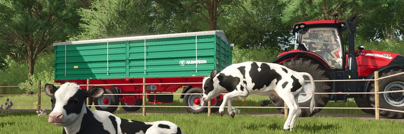 Populární Farming Simulator vyjde na Nintendo Switch 2 v češtině