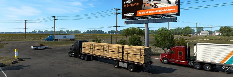 Skutečná firma hledá přes hru American Truck Simulator řidiče