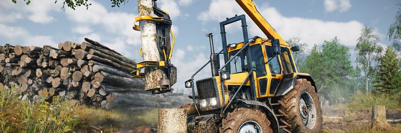 RoadCraft rozšiřuje lesní práce v placeném DLC a nabízí demoverzi