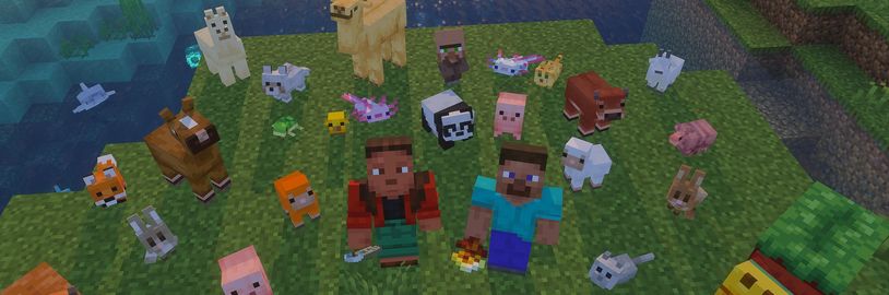 Mláďata tvorů v Minecraftu projdou výraznou proměnou