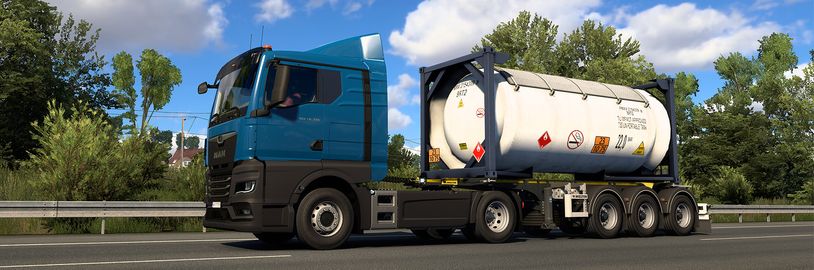 Hry Euro Truck Simulator 2 a American Truck Simulator budou ještě hezčí