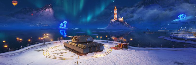 Ve World of Tanks odstartovala vánoční sezóna vedena Benedictem Cumberbatchem