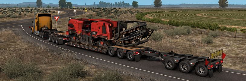 V American Truck Simulator budou speciální podvalníky