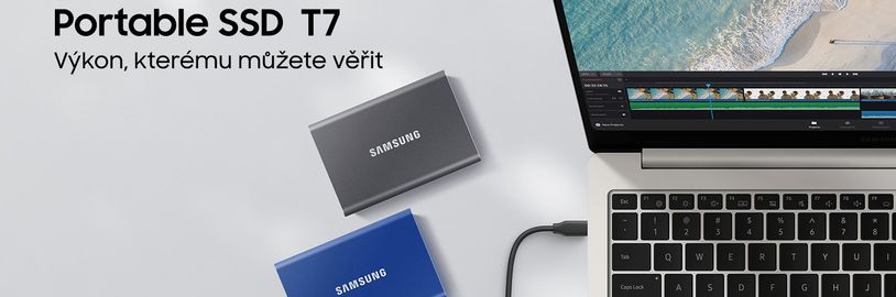 Externí SSD Samsung T7 – váš nový společník pro rychlost a bezpečí
