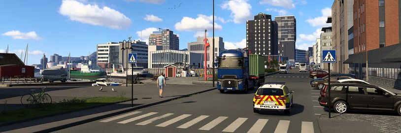 Euro Truck Simulator 2 ukazuje norské město Bodø a zásadní vylepšení