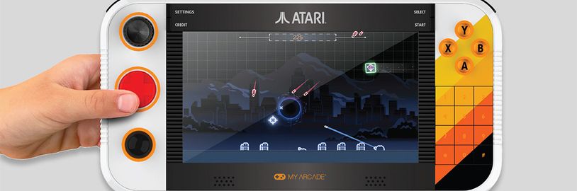 Na retro handheld Atari Gamestation Go se můžeme těšit v říjnu
