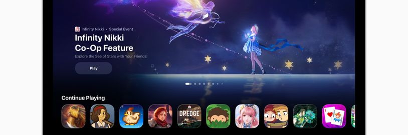 Apple spouští herní ofenzívu, představil novou herní aplikaci