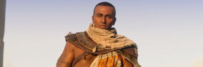 Hlavní dabér Assassin's Creed Origins láká na velké oznámení