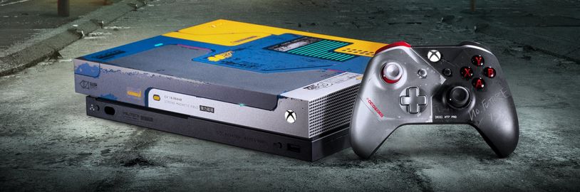 Objevena tajná zpráva CD Projektu RED na limitovaném Xboxu One X v designu Cyberpunku 2077