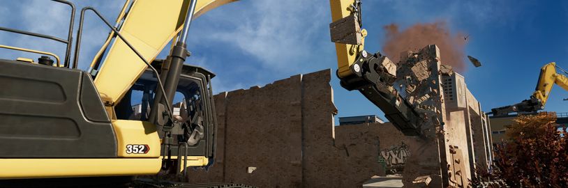 Série Construction Simulator letos projde evolucí. Nabídne demolice i ruční práce se sbíječkou