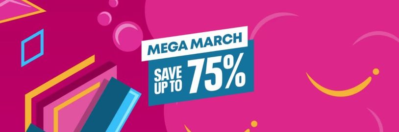 Nemáte co hrát? Vyberte si z tisíce her v březnovém výprodeji na PlayStation Store