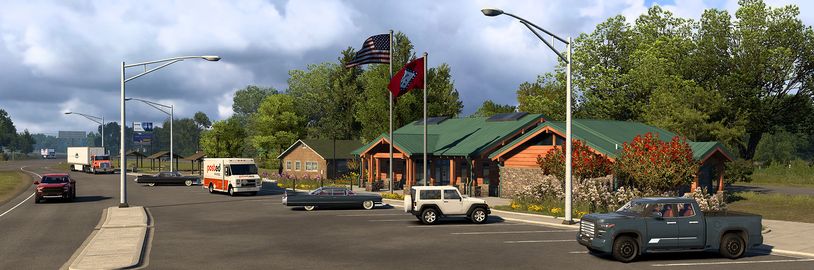 American Truck Simulator: Zajímavosti Arkansasu v nové galerii