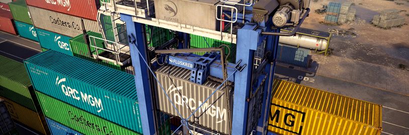 Docked ukazuje život v přístavu. Tvůrci RoadCraftu vezmou hráče do výšek