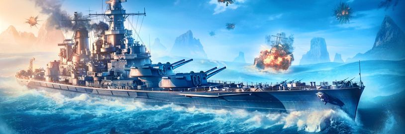 Námořní bezplatná hra World of Warships míří na mobily a tablety