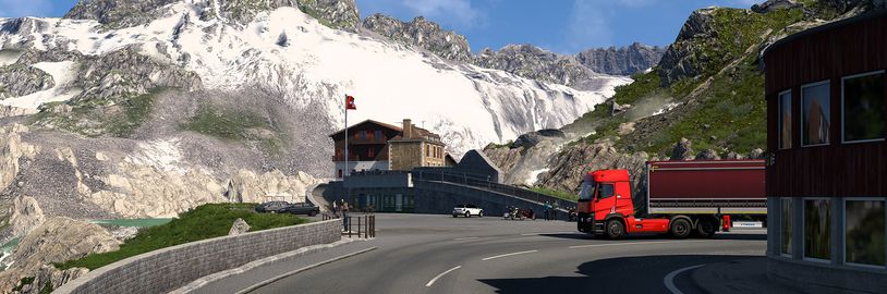 Vylepšené Švýcarsko v Euro Truck Simulatoru 2 vypadá lákavě