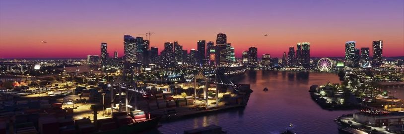 Nové uniklé video z GTA 6 ukazuje Vice City z ptačí perspektivy
