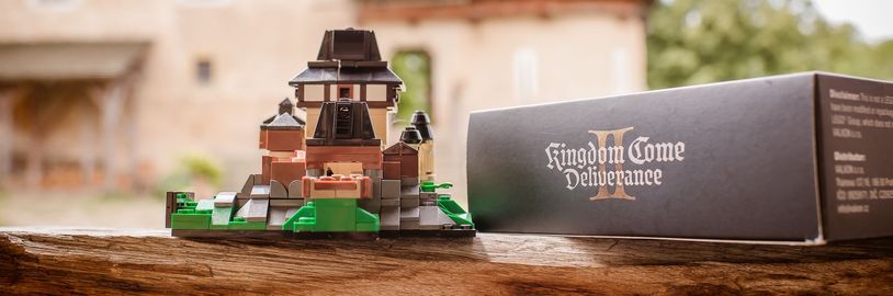 Tvrz Malešov z Kingdom Come: Deliverance 2 má silně limitovaný LEGO model