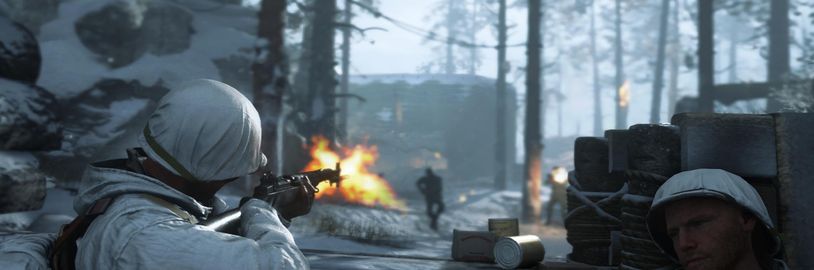 Do 2. ledna si můžete zahrát Call of Duty WWII v zimním kabátku