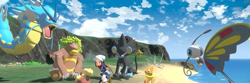 Pokémon Legends: Arceus kupodivu nebude open-world