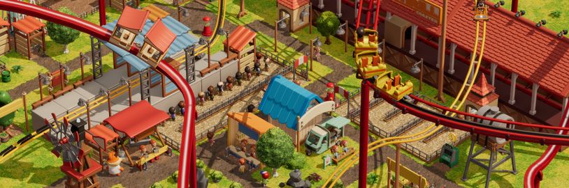 RollerCoaster Tycoon se vrací. Wonderworks nabídne stavění parků i pořádnou dávku chaosu