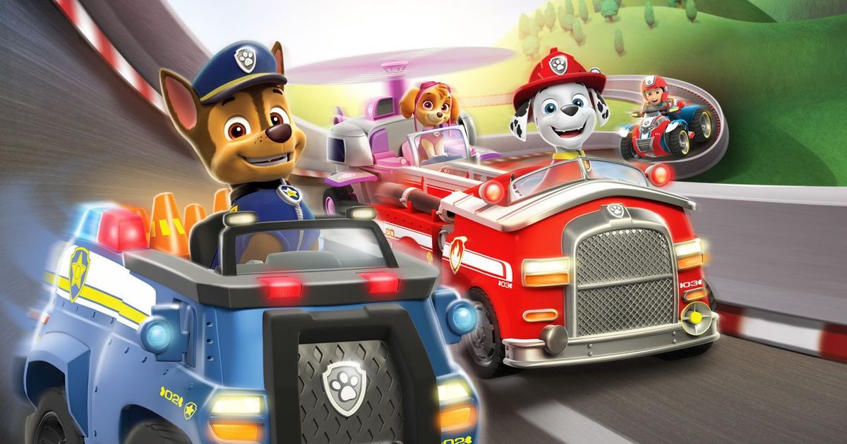 Paw Patrol bets on couch racing games