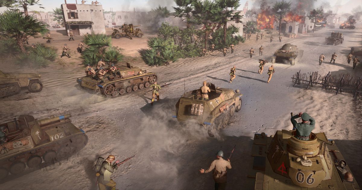 There will be no military maneuvers in Company of Heroes 3 this year