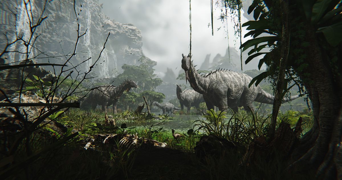 Ferocious with dinosaurs is reminiscent of Crysis and King Kong