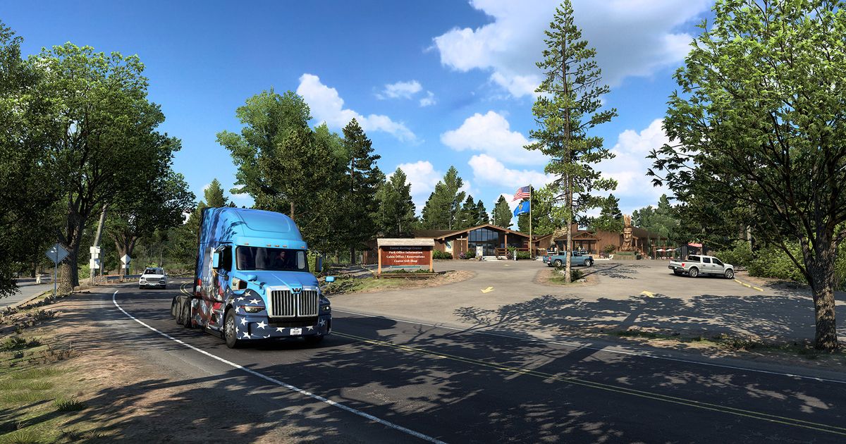 Natural beauty of Oklahoma in American Truck Simulator