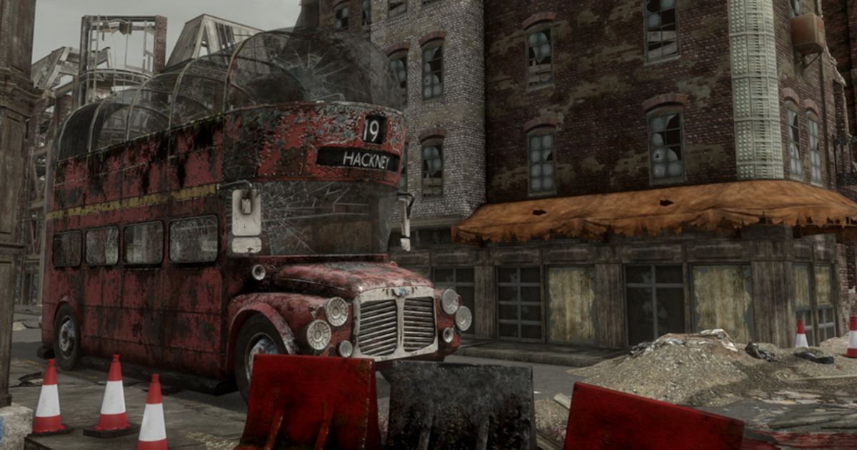 The ruined metropolis of Fallout: London