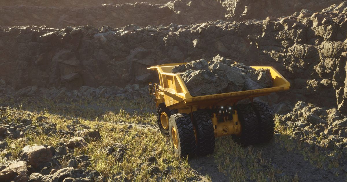 In this simulator you will drive heavy machinery in a quarry