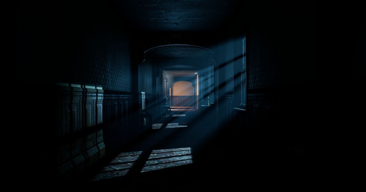 The devil in me in a spooky trailer