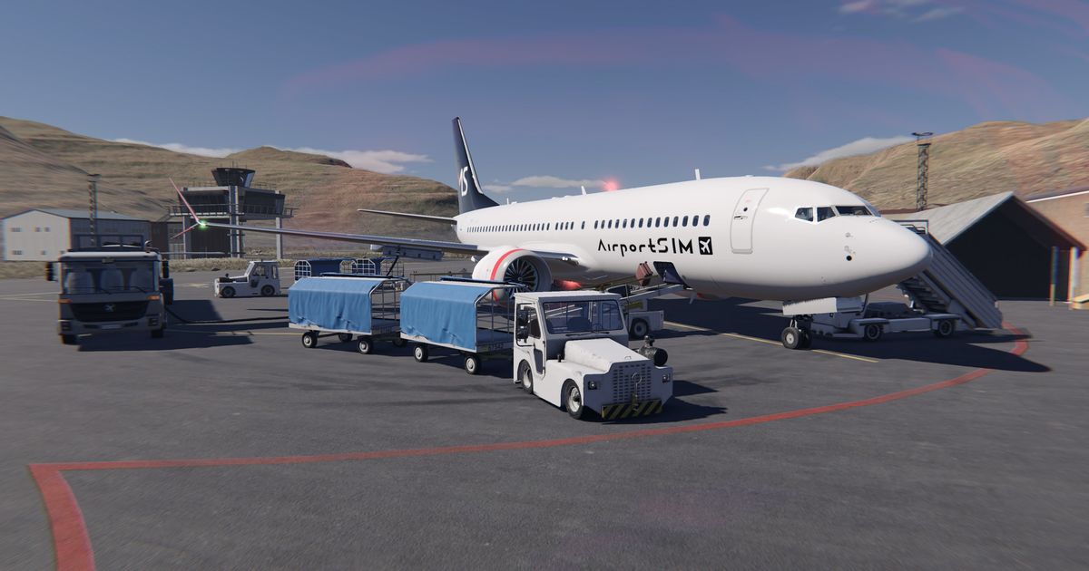As an airport ground staff in AirportSim