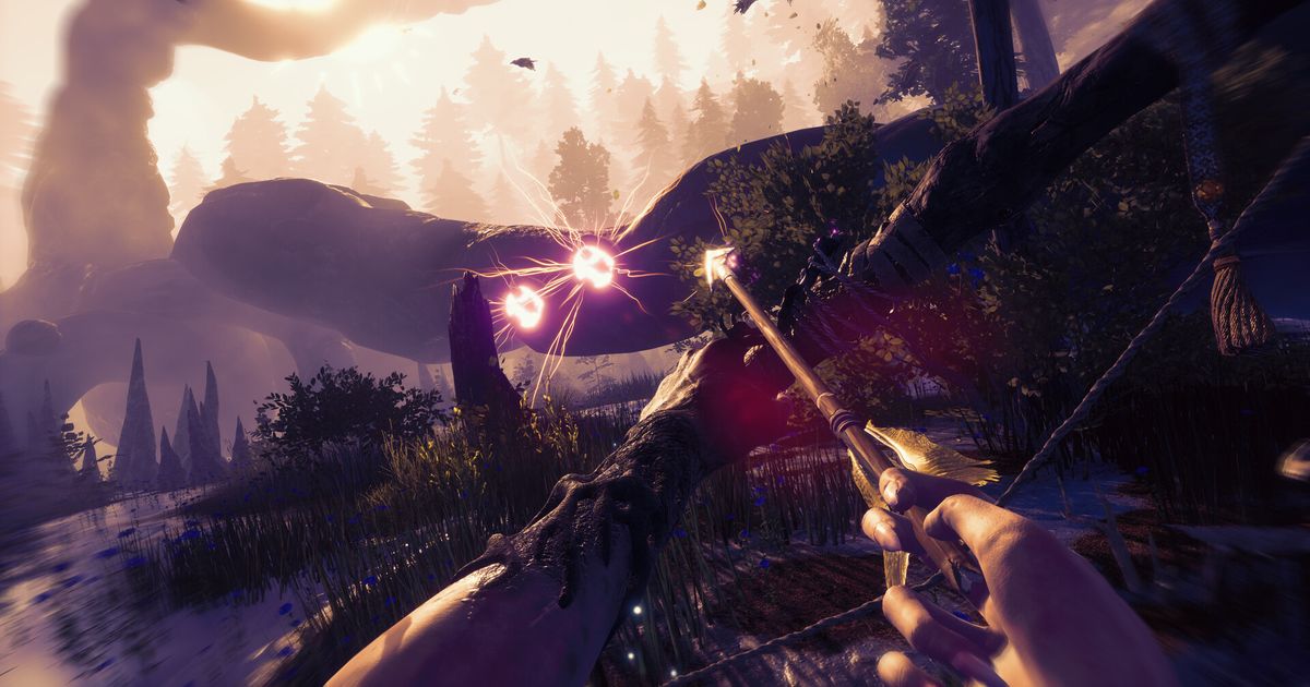 In the adventure game Blacktail, you create a witch legend.